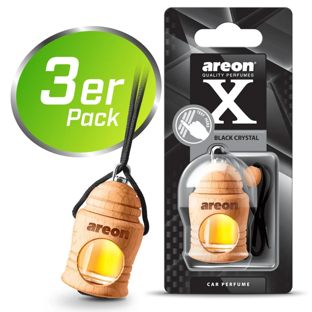 Areon Fresco Fresco Black Crystal FRXV01 3er Pack